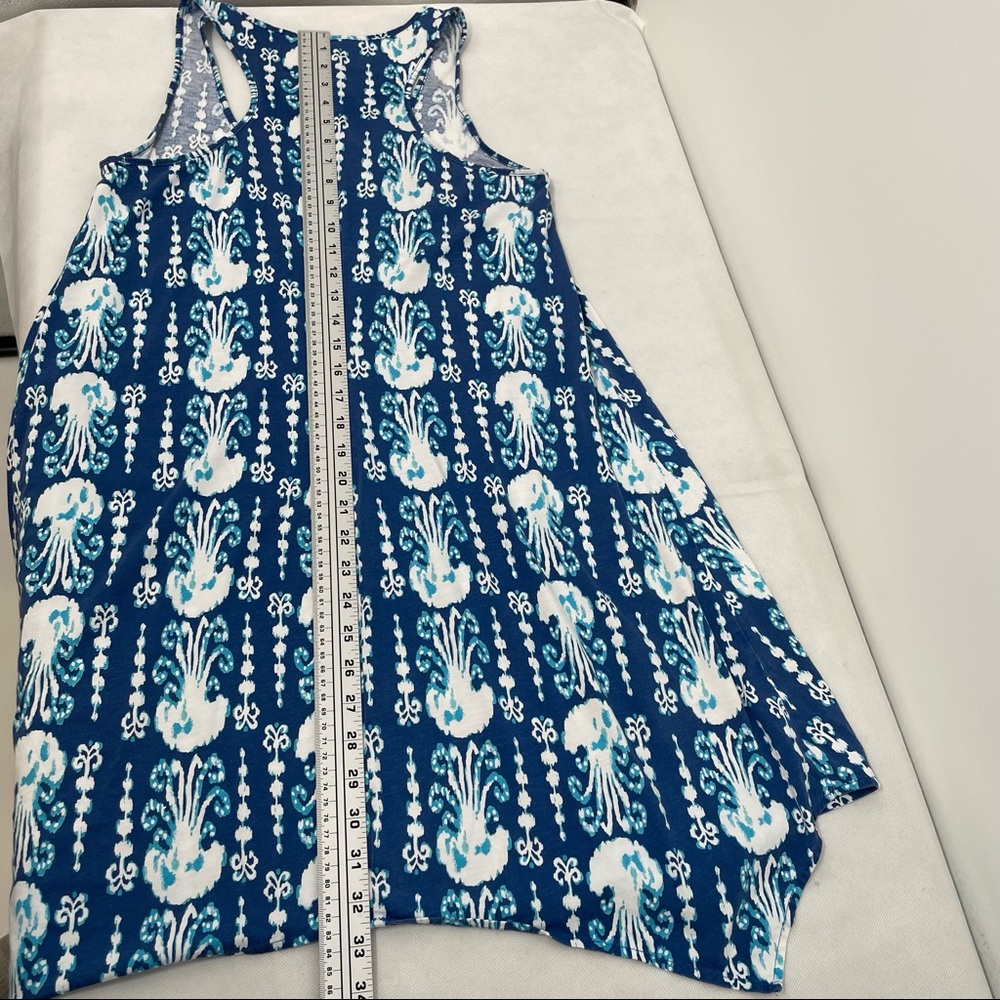 Lilly Pulitzer Melle Dress in Indigo "Get in Line Size Small - Picture 9 of 9